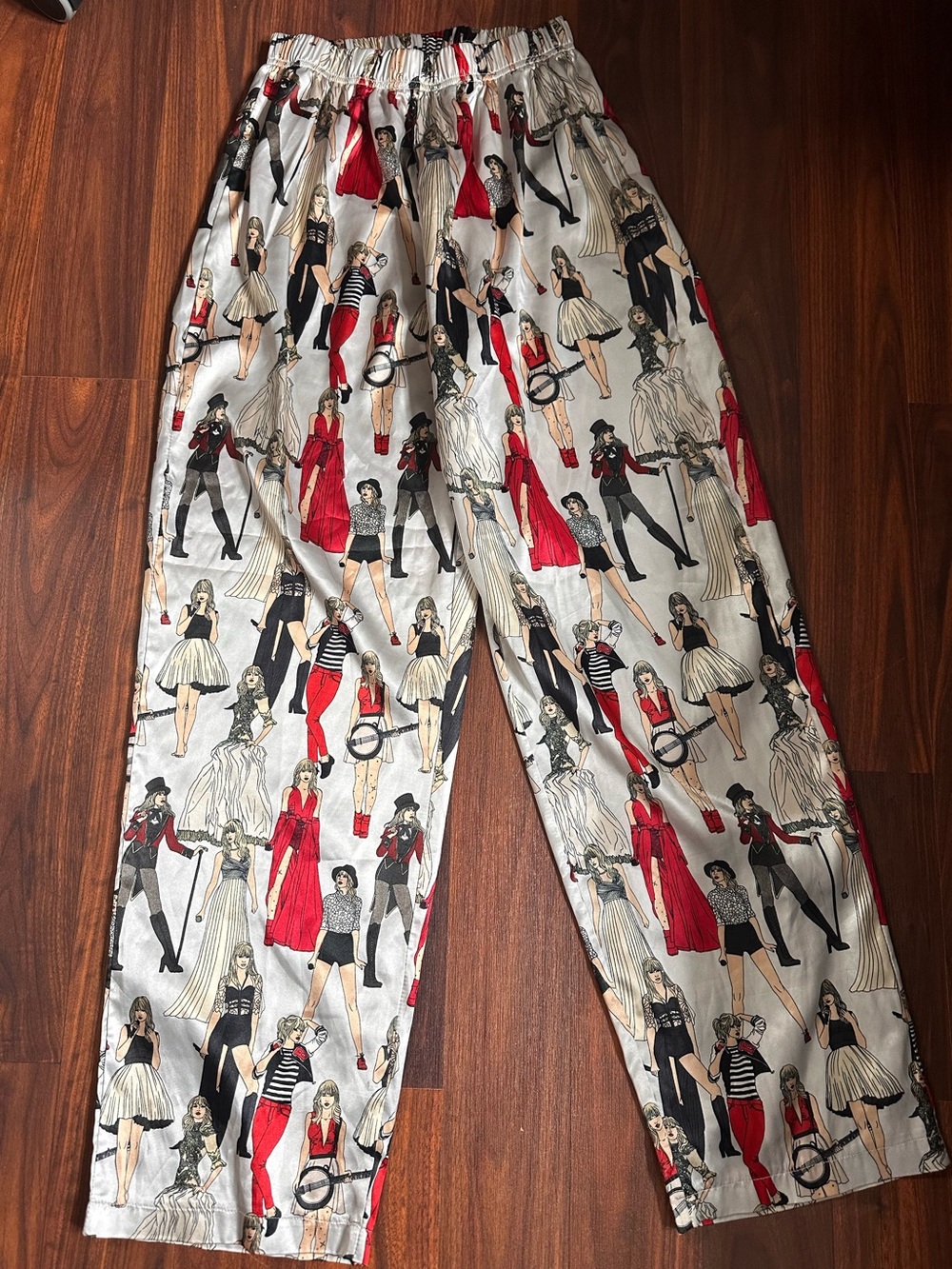 Taylor Swift Eras Tour Satin Pajama Pants